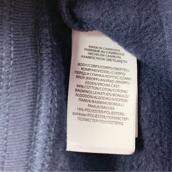 Polo Ralph Lauren boy's draw string fleece short navy blue pockets - Picture 6 of 6